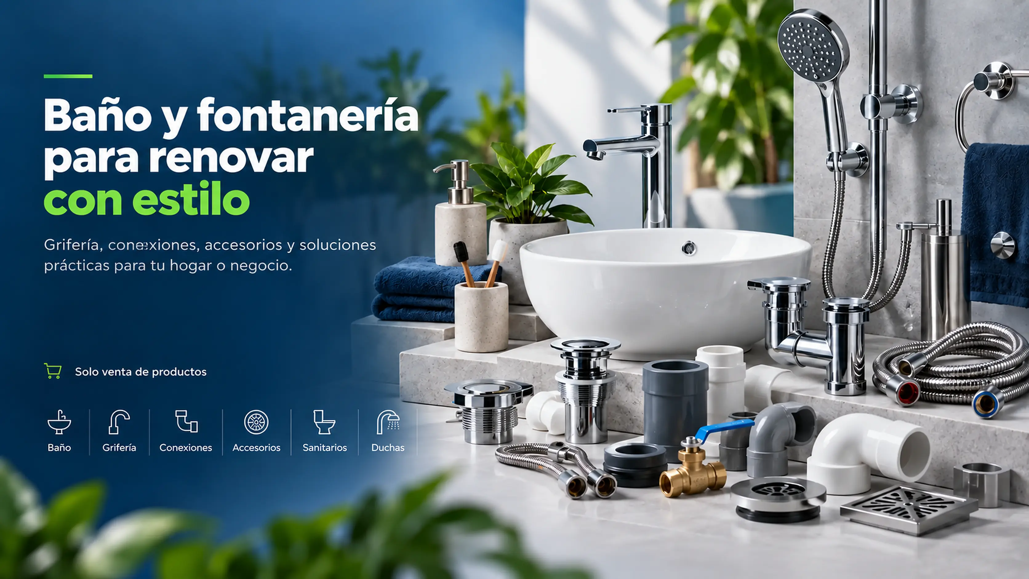 Productos de baño y fontanería de FVMarket